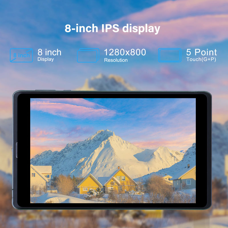 C Idee Android Tablet PC Dual Kamera 8 Zoll 1280x800 IPS HD Display Android 12 Tablets für Studenten CM818-Grau