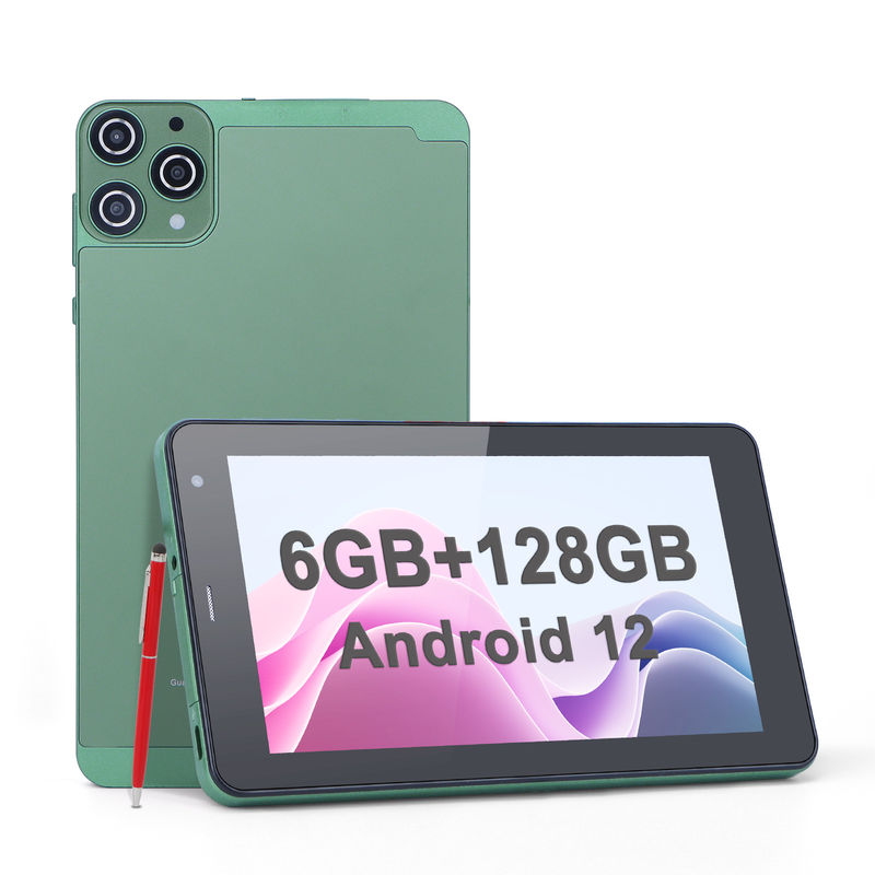 C Idea 7 Zoll Android Tablets 6+128 GB Quad Core Touch Screen Tablets für das Studenet CM515 ((Grün)