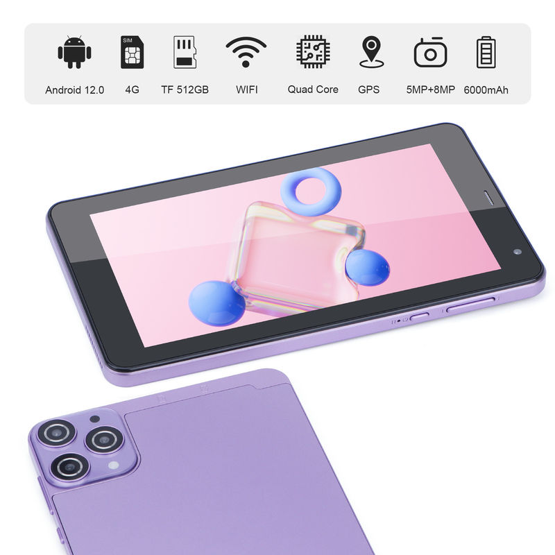 C Idea 7 Zoll Android Tablet 512GB Quad-Core Smart Tablet PC für Studenten Cm515
