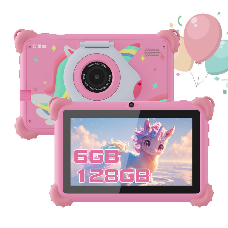 C Idea Bildungs-Tablet für Kinder 7 Zoll Touchscreen mit Schutzgehäuse CM88