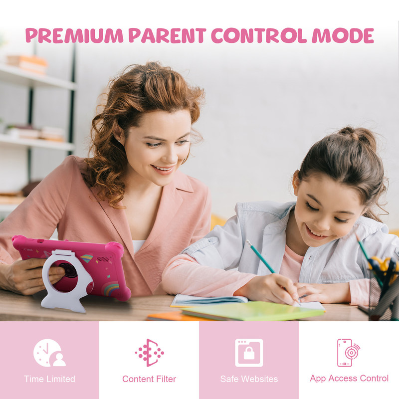 C Idea 7 Zoll Android Smart Tablet PC für Kinder mit Erweiterung 512GB Kinder APP CM88