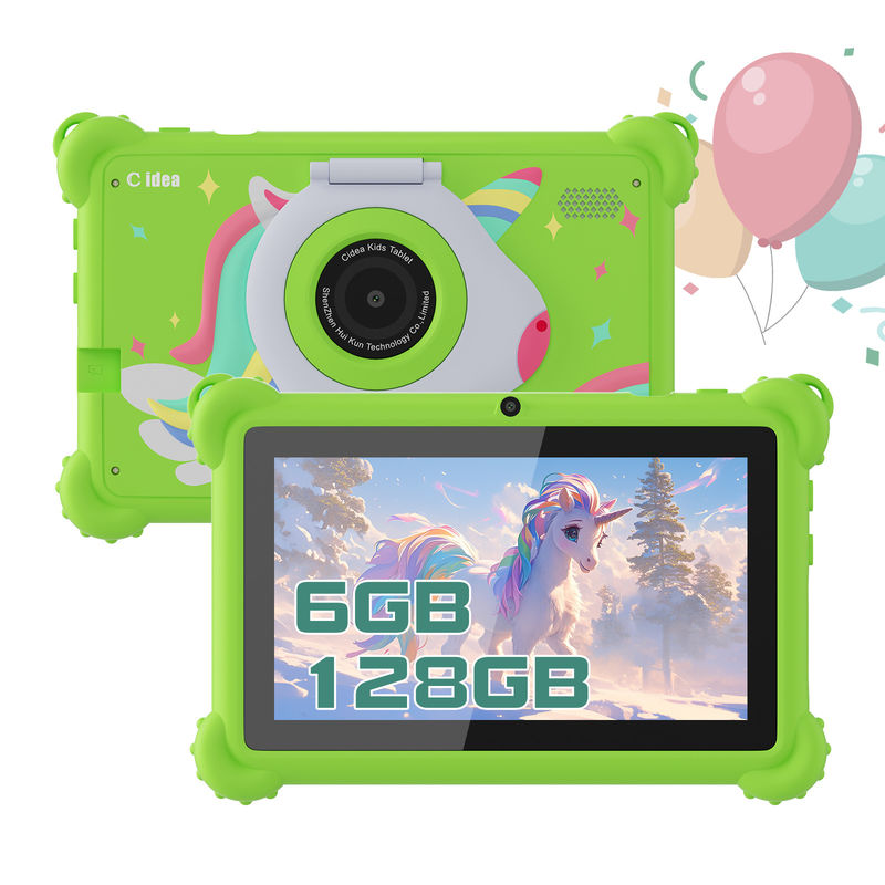 C-Idee 2024 Kids Learning Tablet Android 12 Vorinstallierte Apps und langlebiges Design CM88
