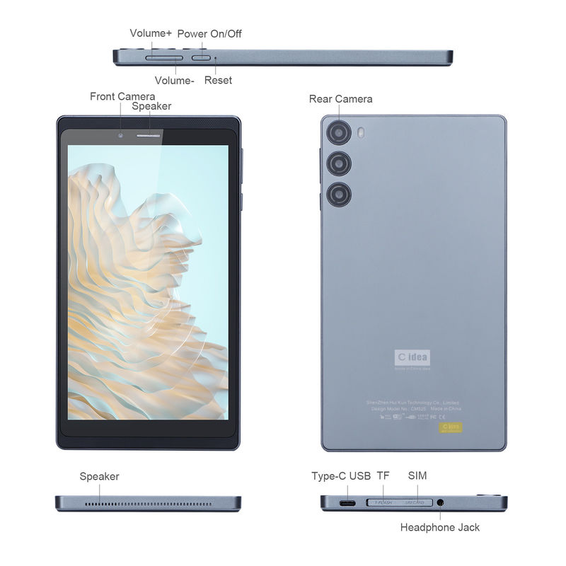 C Idea Android 12 Tablet 7 Zoll Bildungs-Tablet für Studenten mit Stylus CM525