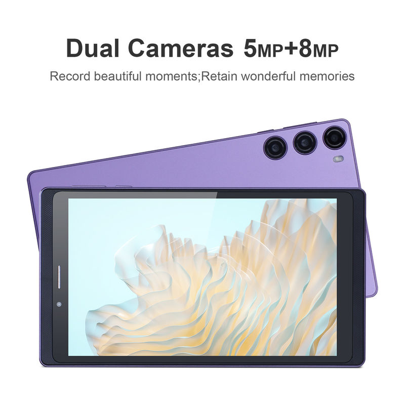 C Idea Portable 7 Zoll Smart Tablet PC mit Sim 6 GB 128 GB Bildung für die Schule CM525 ((Purple)