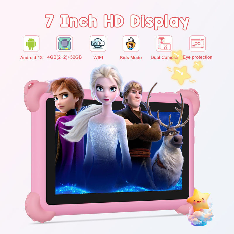 C Idea Android 13 Kids Tablet 4 ((2+2) + 32 GB Bildungstablet für Studenten CM91