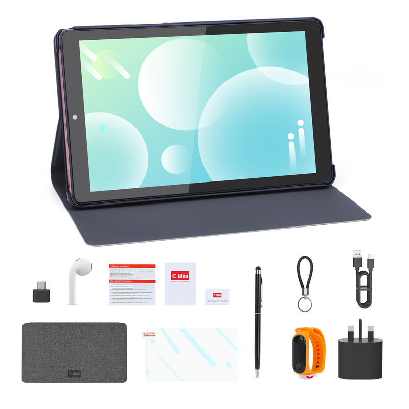 C Idee Android Tablet 800x1280 IPS Bildschirm SIM-Support 9 Zoll Tablet PC mit Gehäuse CM935 rosa