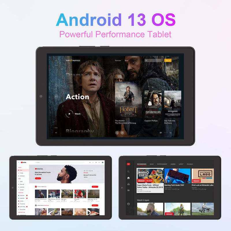 C Idea Android Tablet 800x1280 IPS Bildschirm Smart Tablet PC mit Sim für Bildung CM935 Schwarz