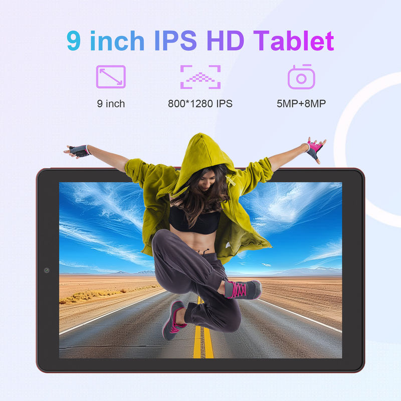 C Idea 9 Zoll Quad-Core Tablet 800x1280 IPS Bildschirm Android Tablet mit Stift CM935 Rot