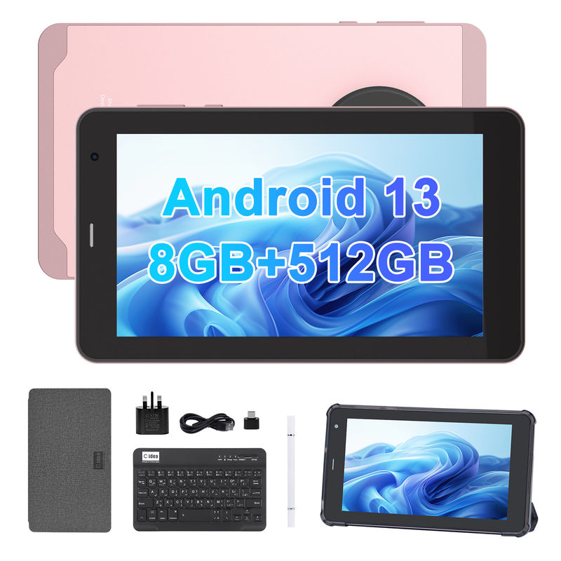 C Idea 7 Zoll Tablet mit SIM Wifi Android Tablet PC für Studenten CM518 Pro Pink