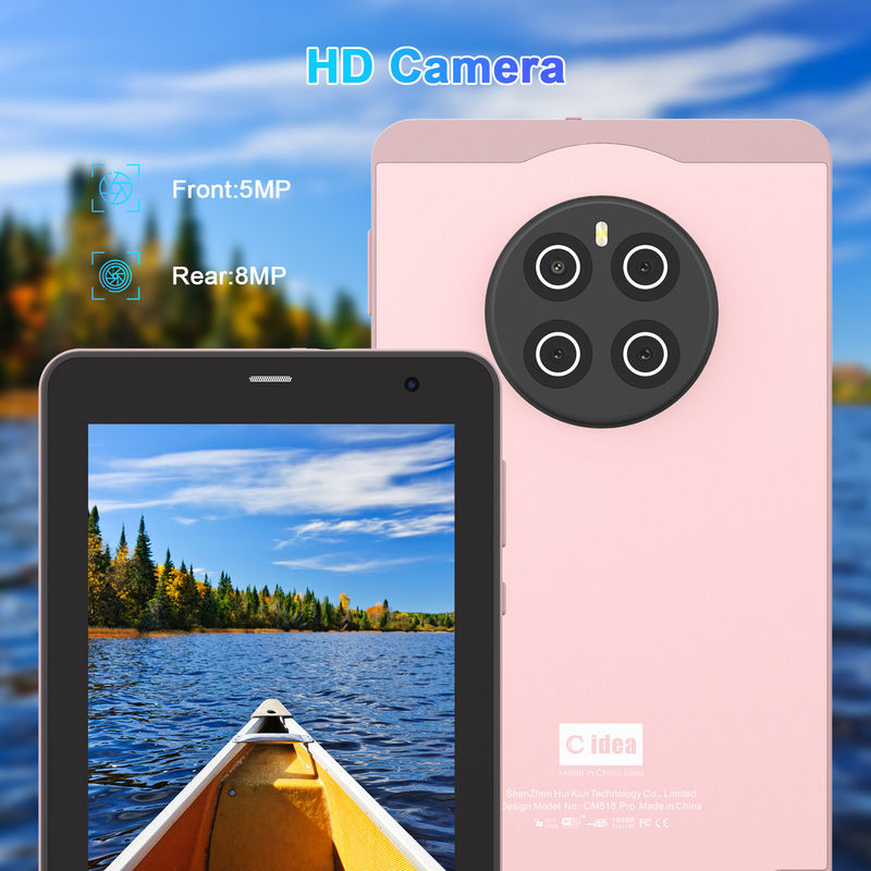 C Idea 7 Zoll Tablet mit SIM Wifi Android Tablet PC für Studenten CM518 Pro Pink