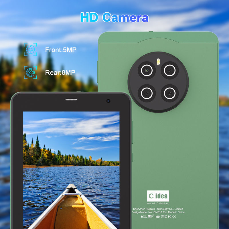 C Idea 7 Zoll Tablet mit SIM Wifi Android Smart Tablet PC für Bildung CM518 Pro Grün