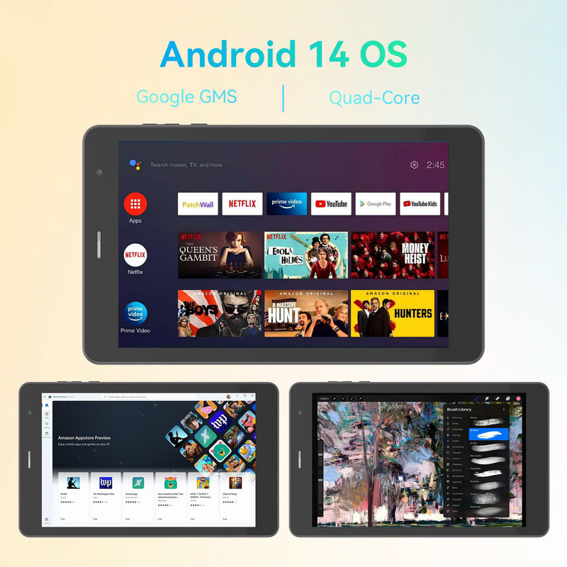 C Idea Quad Core Android Tablet Portable 8 Zoll Tablet für Studenten mit SIM CM828 Schwarz