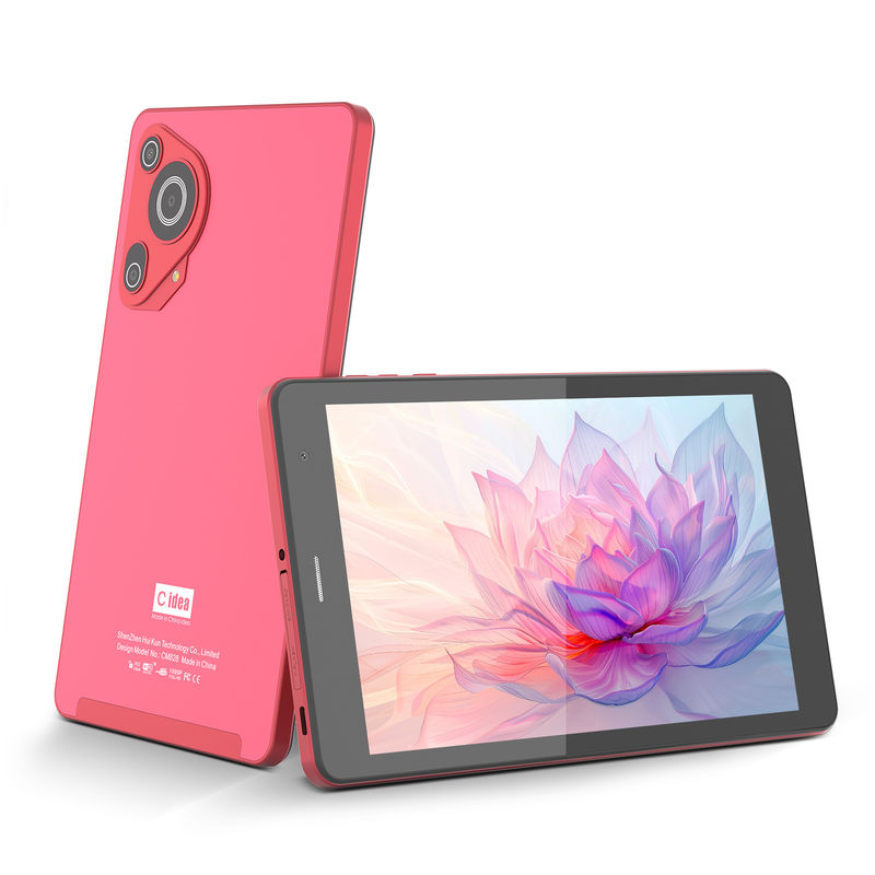 C Idea 5g Android Tablet 8+512gb 8 Zoll Tablet für Studenten mit Sim und WLAN Cm828 Rot