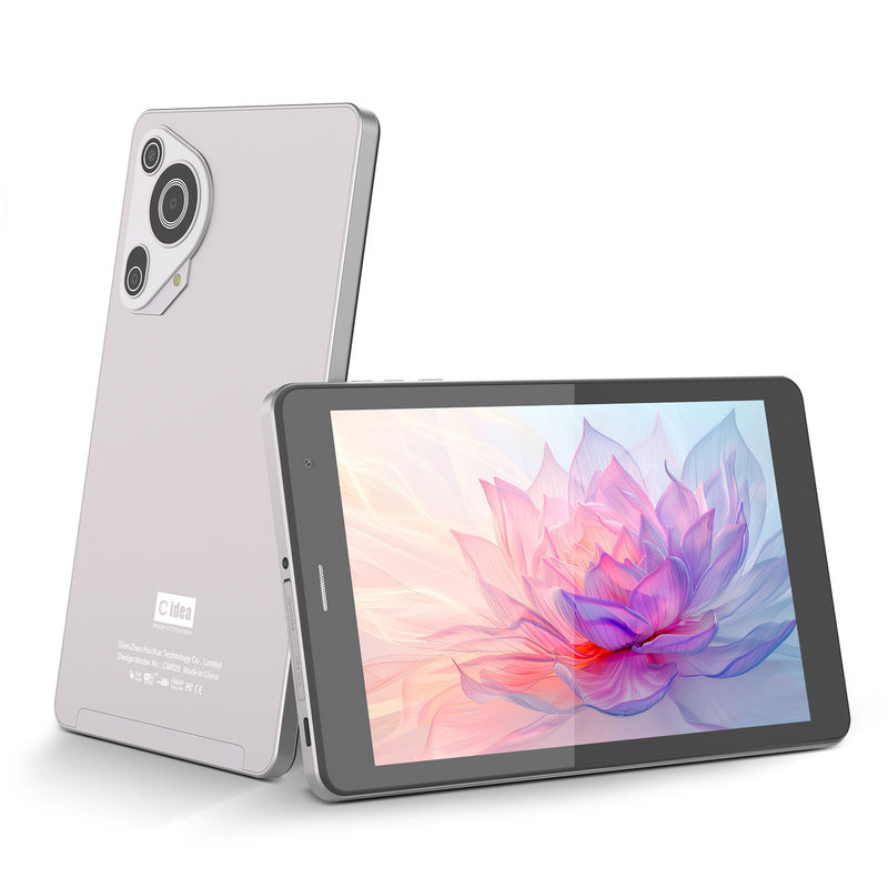 C-Idee 8 Zoll Tabletten Dual-Kamera Touchscreen Smart Tablet PC mit Anrufen CM828 Silber