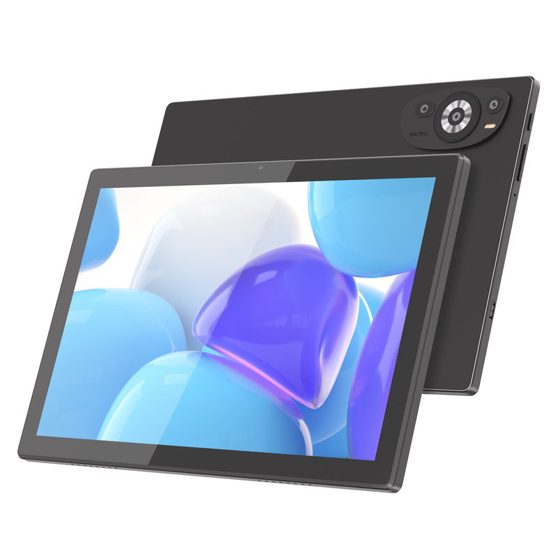 C Idea 10,1 Zoll Wifi Bildungs-Android Tablet PC mit Sim-Unterstützung Tastatur M8200 Plus Schwarz