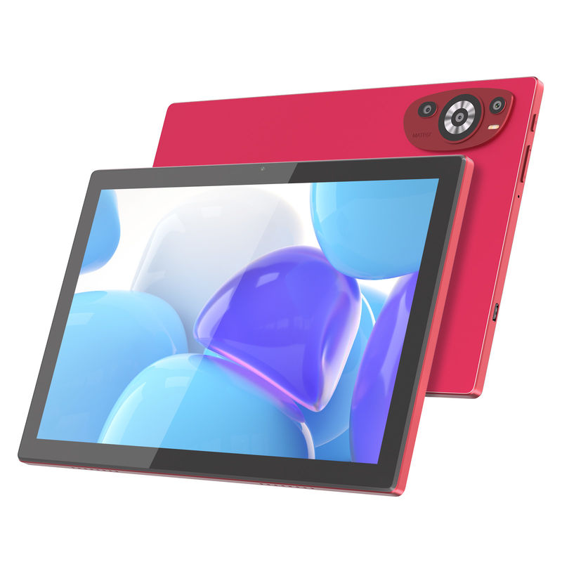 C Idea 10,1 Zoll Android 14 Smart Tablet PC mit Sim Unterstützung für Jugendliche CM8200Plus rot