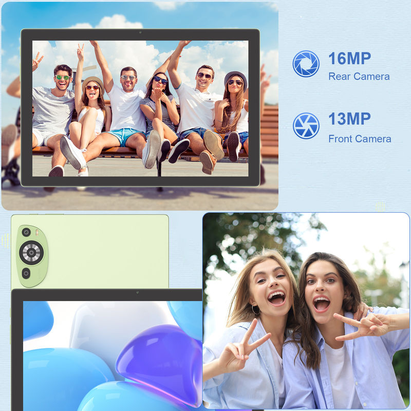 C Idea 5g Android 14 Erweiterbarer Speicher 512 GB Touchscreen Tabletten mit Tastatur CM8200plus Grün