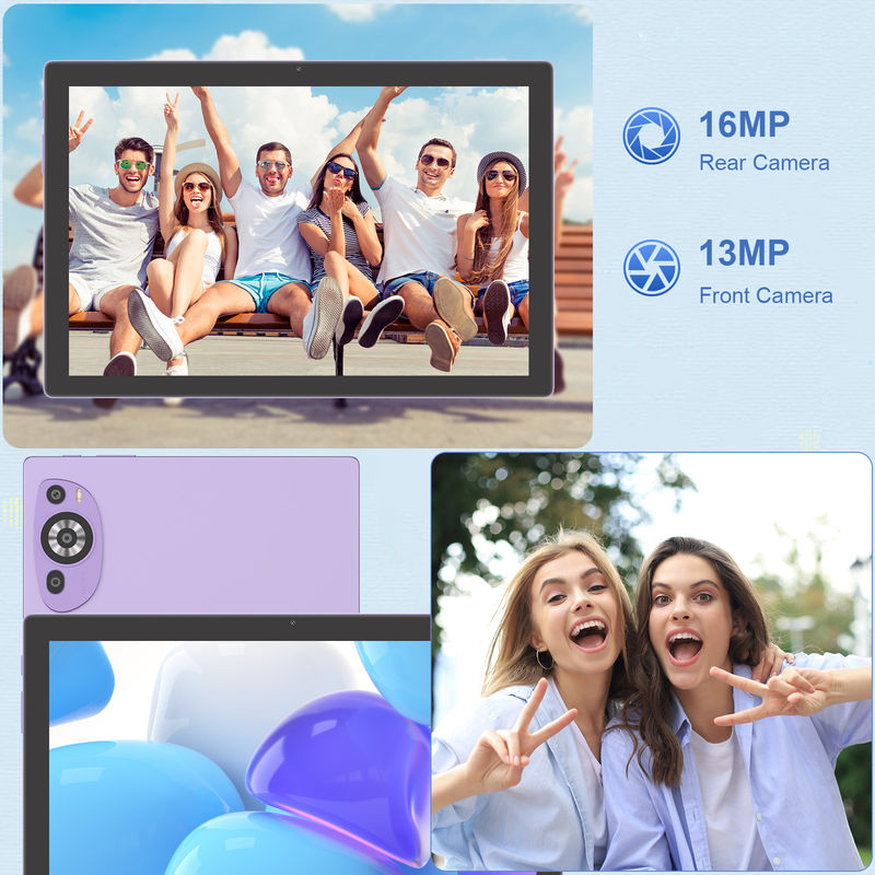 C Idea Android 14 Tab 512 GB Bildungs-Tablet für Studenten mit Tastatur Cm8200plus lila