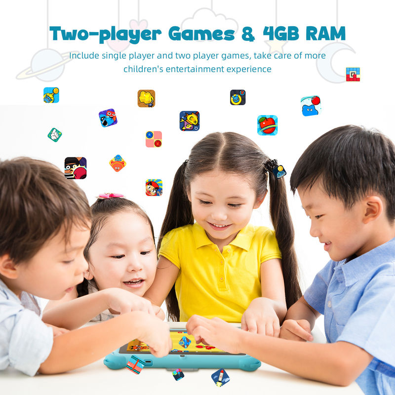 Neueste Tabletten C Idea 4+32GB Android 13 Tablet Kidspad mit Bildungs-APP CM91 blau