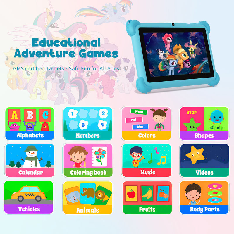 Neueste Tabletten C Idea 4+32GB Android 13 Tablet Kidspad mit Bildungs-APP CM91 blau