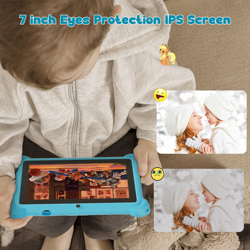 Neueste Tabletten C Idea 4+32GB Android 13 Tablet Kidspad mit Bildungs-APP CM91 blau
