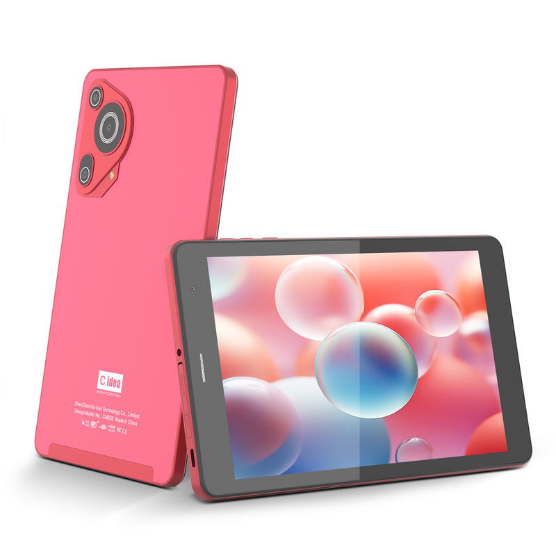 C Idea Factory 8 Zoll 800*1280hd IPS Touchscreen 8+512gb 8000mah Dual Camera Android Tablet PC mit Sim für Studenten CM828 Rot