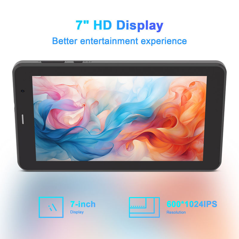 C Idea 7 Zoll Tab, 8 GB RAM, 512 GB Speicherplatz, SIM-Slot, Android 13 Tablet PC für Studenten CM518pro schwarz