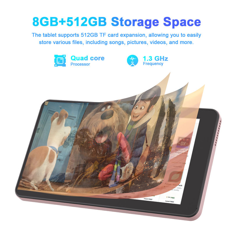C Idea 7 Zoll Android Tab, 8+512GB, Quad-Core, Bildungs-Tablet perfekt für Studenten