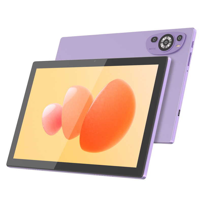 C Idea 10 Zoll Android 14 Bildungs-Tablet 512 GB für Studenten mit SIM-Unterstützung CM8200Plus Lila
