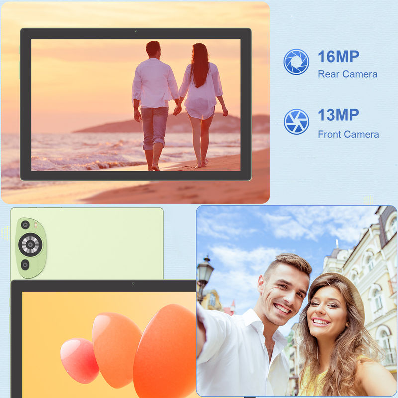 C Idea WIFI Android 14 TF Speicherplatz 512 GB Touchscreen Tabletten mit Tastatur und Maus CM8200plus Grün
