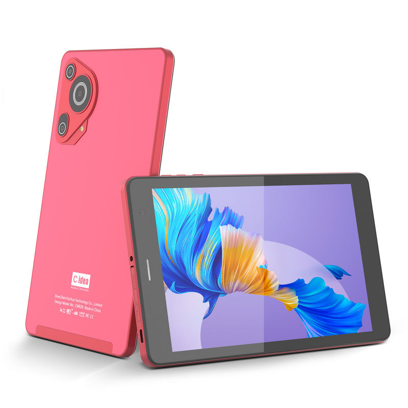 C Idea 5G Android Tablet 8 Zoll Tablet für Studenten mit Sim und WLAN Cm828 Rot