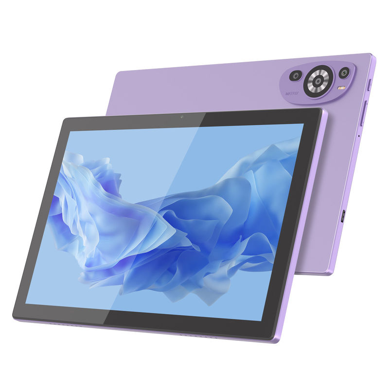C Idea 10 Zoll 512 GB Android 14 Bildungs-Tablet für Studenten mit SIM CM8200Plus Purple
