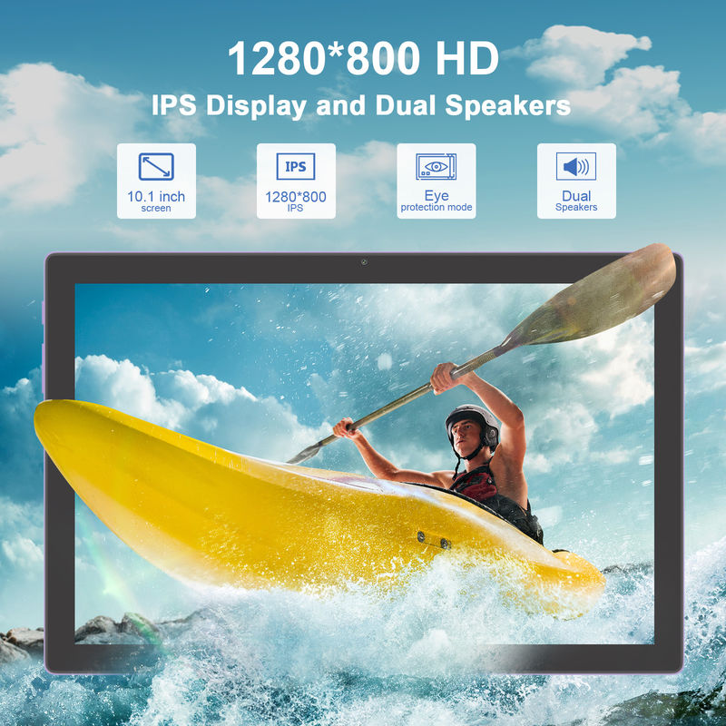 C Idea 10 Zoll 512 GB Android 14 Bildungs-Tablet für Studenten mit SIM CM8200Plus Purple