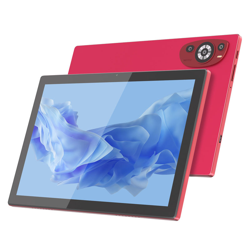 C Idea 10,1 Zoll Android 14 Smart Tablet PC mit Dual SIM und Stift CM8200Plus rot