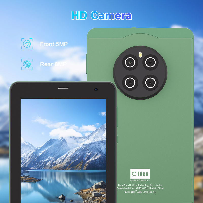 C Idea 7 Zoll Tabletten mit SIM Wifi Android Smart Tablet PC CM518 Pro Grün