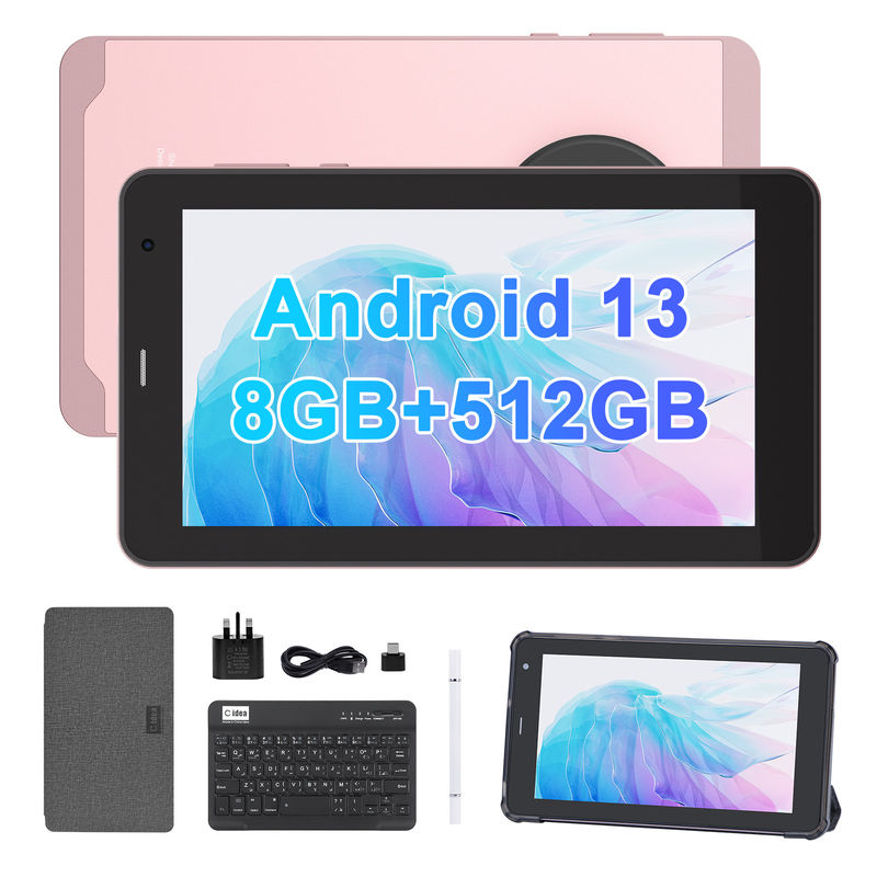 C Idea 7 Zoll Tablet mit SIM Wifi Android Tablet PC CM518 Pro Pink