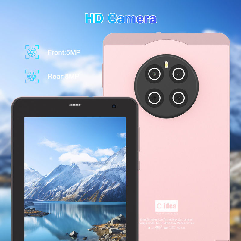 C Idea 7 Zoll Tablet mit SIM Wifi Android Tablet PC CM518 Pro Pink