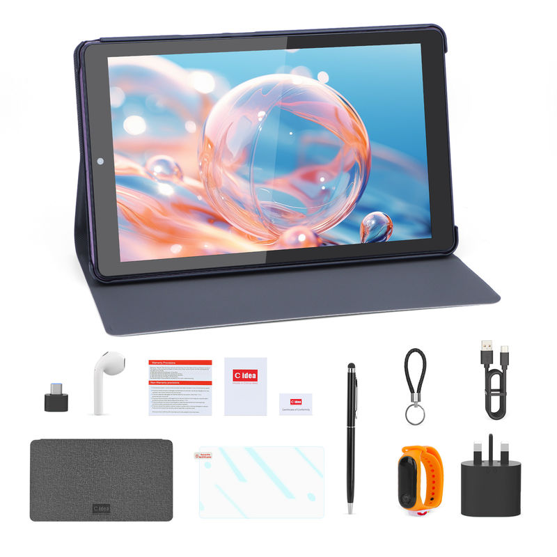 C Idea 9 Zoll Tablet 5MP+8MP Bildungstablet für Jugendliche mit Stift CM935 Lila