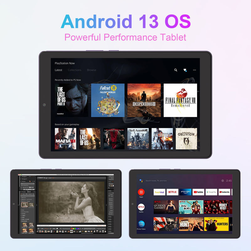 C Idea 9 Zoll Tablet 5MP+8MP Bildungstablet für Jugendliche mit Stift CM935 Lila