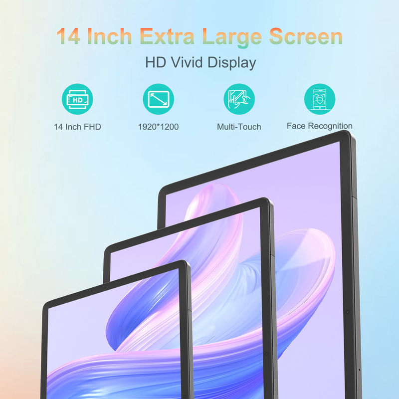 C Idea 14 Zoll Tablet Große Speicherung 1200*1920 FHD Bildschirm Android Tablet PC CM14000 plus