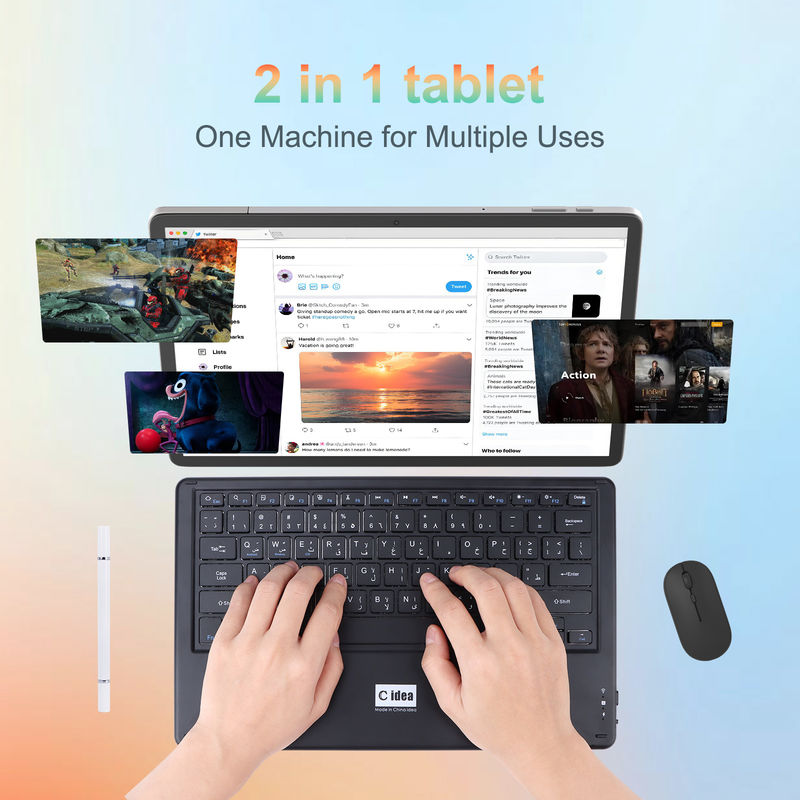 C Idea 14 Zoll Tablet 5G Touchscreen Tablet für Studenten CM14000 Plus Grau