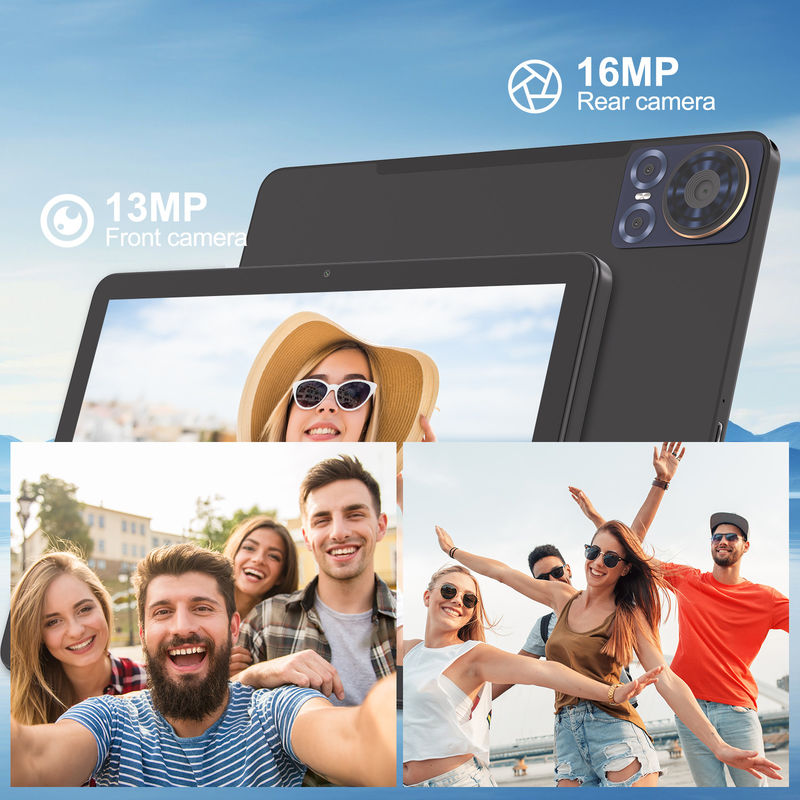 C Idea 10,1 Zoll 5G LTE Tablet mit Sim Card Slot Bildungs-Android Tablet Pc M8300 Plus Schwarz