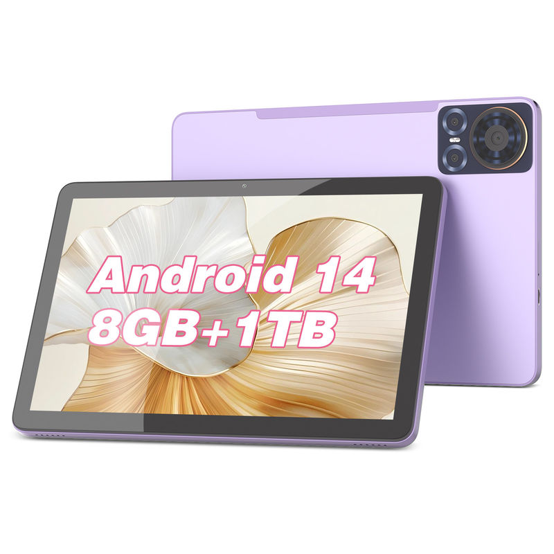 C Idea 5G Tablet mit Doppelkamera 10 Zoll Tablet PC für Bildung CM8300 Plus Lila
