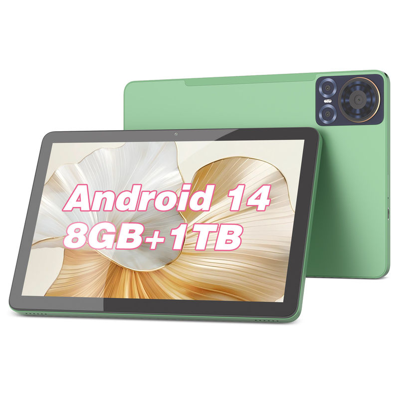 C Idea 10,1 Zoll 5G Tablet mit MTK Quad-Core Android 14 Tablet Pc für Bildung CM8300 Plus Grün