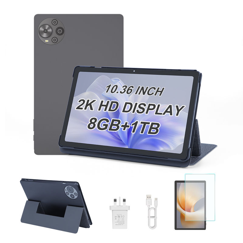 C Idea 10,36 Zoll Tablet PC 2K Bildschirm Neues Android Tablet für Studenten Cm10500 Plus Grau