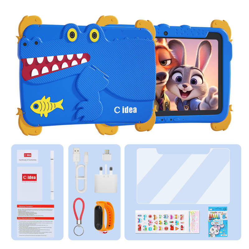 C-Idee 10,1-Zoll-Tablet Kidspad Android 15 Vier-Kern-Prozessor und Elternkontrolle CM10000plus