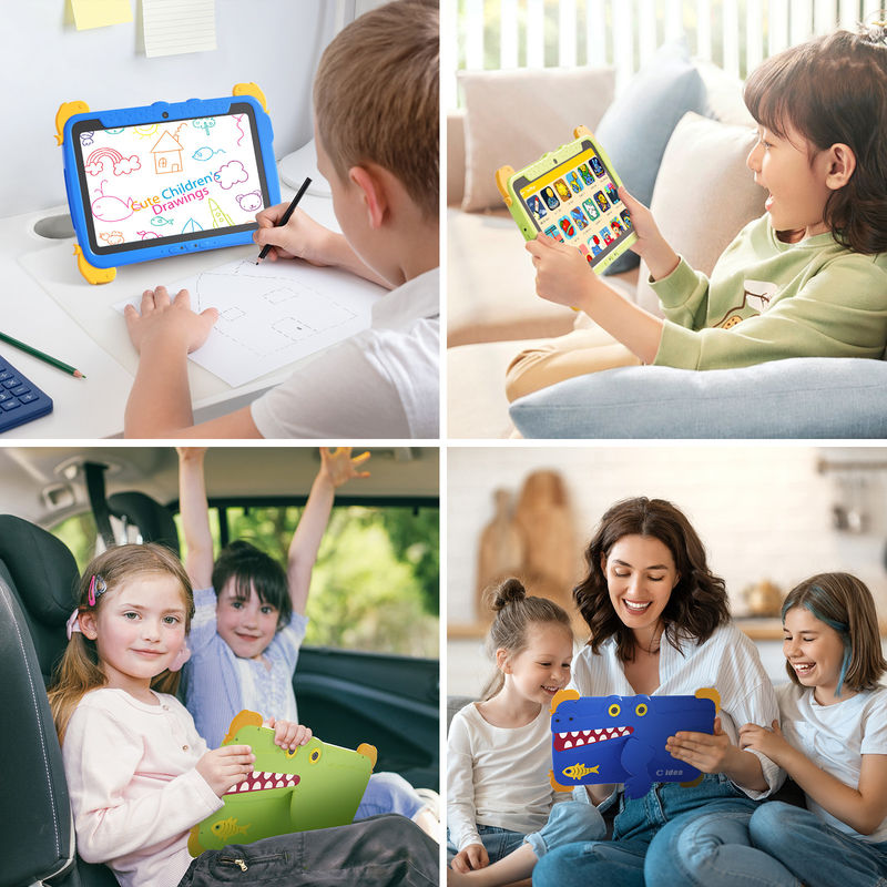 C-Idee 10,1-Zoll-Tablet Kidspad Android 15 Vier-Kern-Prozessor und Elternkontrolle CM10000plus