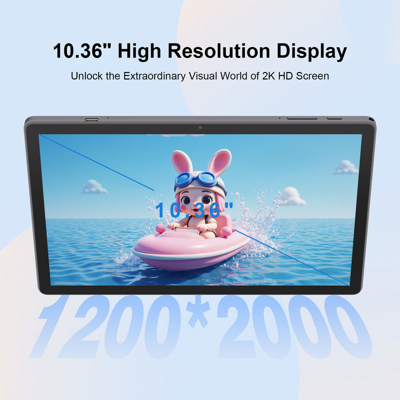C Idea 10,36 Zoll Android 14 Tablet PC 2K Bildschirm Lern-Tablet für Schüler R1036
