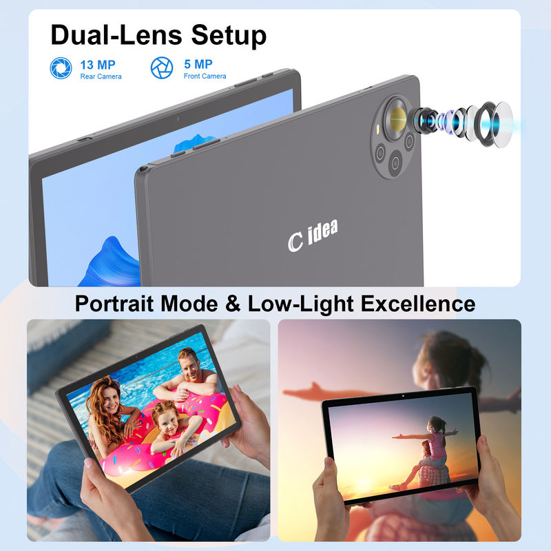 C Idea 10,36 Zoll Android 14 Tablet PC 2K Bildschirm Lern-Tablet für Schüler R1036