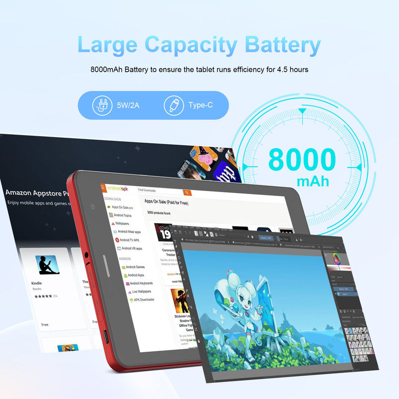 C Idee MT6750 8-Kern und 8GB RAM 8 Zoll Android Tablet PC mit SIM für Bildung CM817Pro max